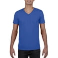 thumbnail image 4 of Gildan Mens Soft Style V-Neck Short Sleeve T-Shirt, 4 of 5