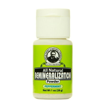 Peppermint Remineralization Powder by Uncle Harry's Natural Products (1oz Powder)