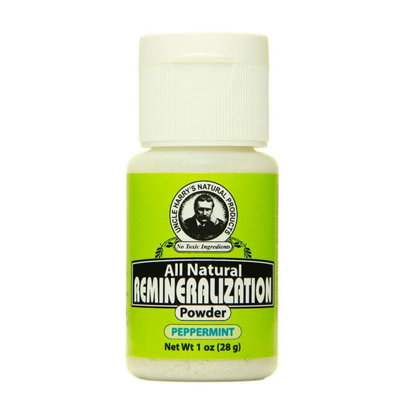 Peppermint Remineralization Powder by Uncle Harry's Natural Products (1oz Powder)