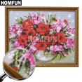 thumbnail image 4 of HOMFUN-pintura de diamante personalizada con foto, imagen de diamantes de imitación, bordado de diamantes, regalo de cuentas, punto de cruz 5D, decoración del hogar, 4 of 4