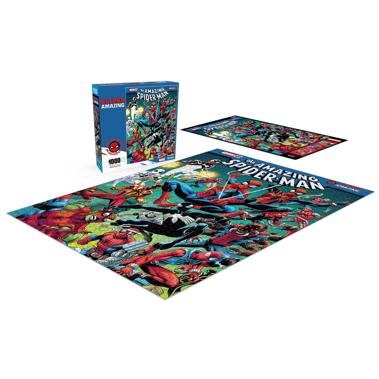 Buffalo Games - Marvel Spiderman Superhero Comic 1000-Piece Jigsaw