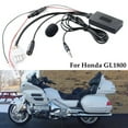 thumbnail image 2 of For Honda GL1800 Audio Navi Bluetooth-compatible Wireless AUX Cable Adaptor+MIC, 2 of 8