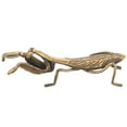 thumbnail image 4 of SHISUYAN Copper Mantis Statue Delicate Figurine Creative Craft Desktop Decor, 4 of 9