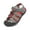 GREY/LIGHT/GREY/RED, variant on Unisex Boys Girls Closed-Toe Outdoor Summer Sport Athletic Sandals Toddler/Little Kid/Big Kid