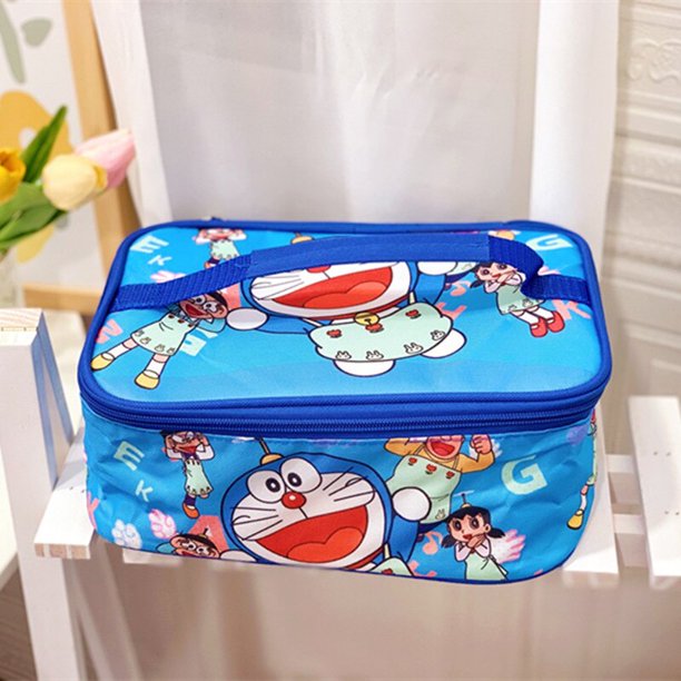Fiambrera térmica de dibujos animados para niñas, bolsa de almuerzo Kawaii, minnamoroll Kuromi My Melody, bonita, ideal para Picnicdingdang Fivean unisex