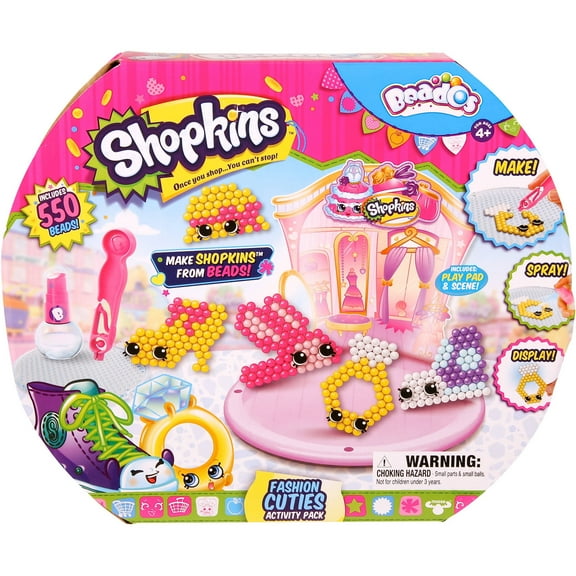 Beados Shopkins Fashion Cuties Activity Pack