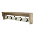 thumbnail image 3 of Cheungs Modern Farm Style 5 Hook Coat Hanger, 3 of 4