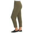 thumbnail image 2 of Jessica Simpson Women's French Terry Pants, Olive Green, XXL, 2 of 3