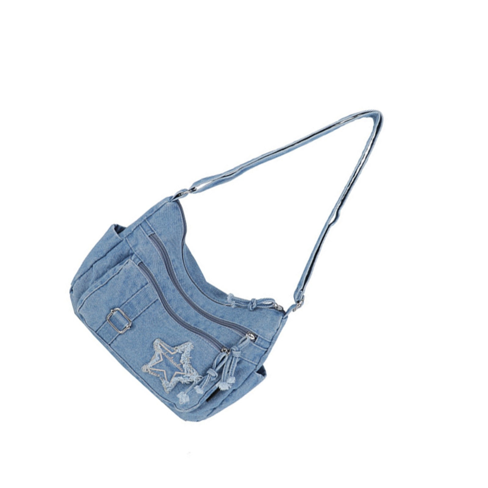 Denims Shoulder Purses for Womens Casual Hobos Bags Shoulder Handbags Crossbody Bag with Adjustable Straps Toted Bag