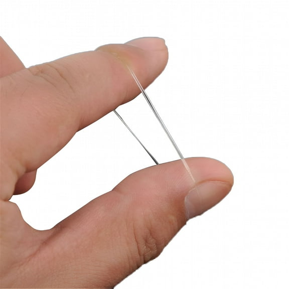 VANIDO 500Pcs Disposable Clear Rubber Band Elastic Hair Ring Bind Tie Ponytail Holder