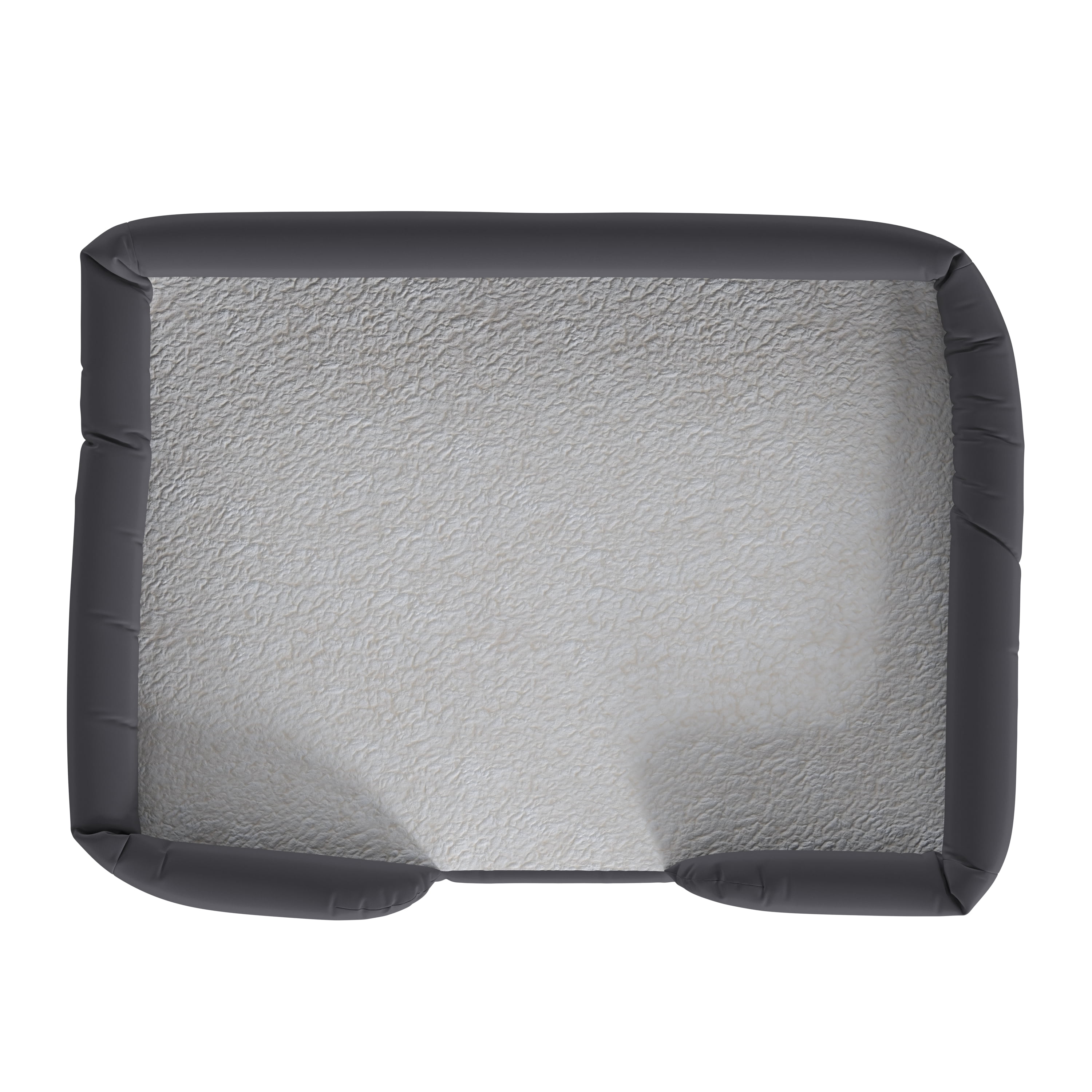 BizChair Orthopedic Comfy Memory Foam Joint Relief Bolster Dog Bed for Dogs up to 44 LBS. - Removable & Washable Cover, Non-Slip Bottom
