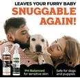 thumbnail image 4 of Nuesta Skunk Odor Remover for Dogs & Cats with Activated Charcoal, Dual-Action Shampoo & Spray, Skunk Shampoo & Spray Smell Eliminator, 10 fl oz, 4 of 10