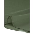 thumbnail image 6 of DARING DIVA Women's Asymmetrical Hem Elastic Waist Chiffon Flowy Midi Skirt X-Small Army Green, 6 of 6
