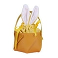 thumbnail image 4 of Bolsas de conejito de Pascua, bolsas de golosinas de conejito de Pascua, bolsas de regalo con cordón, regalos de Pascua Amarillo, 4 of 8