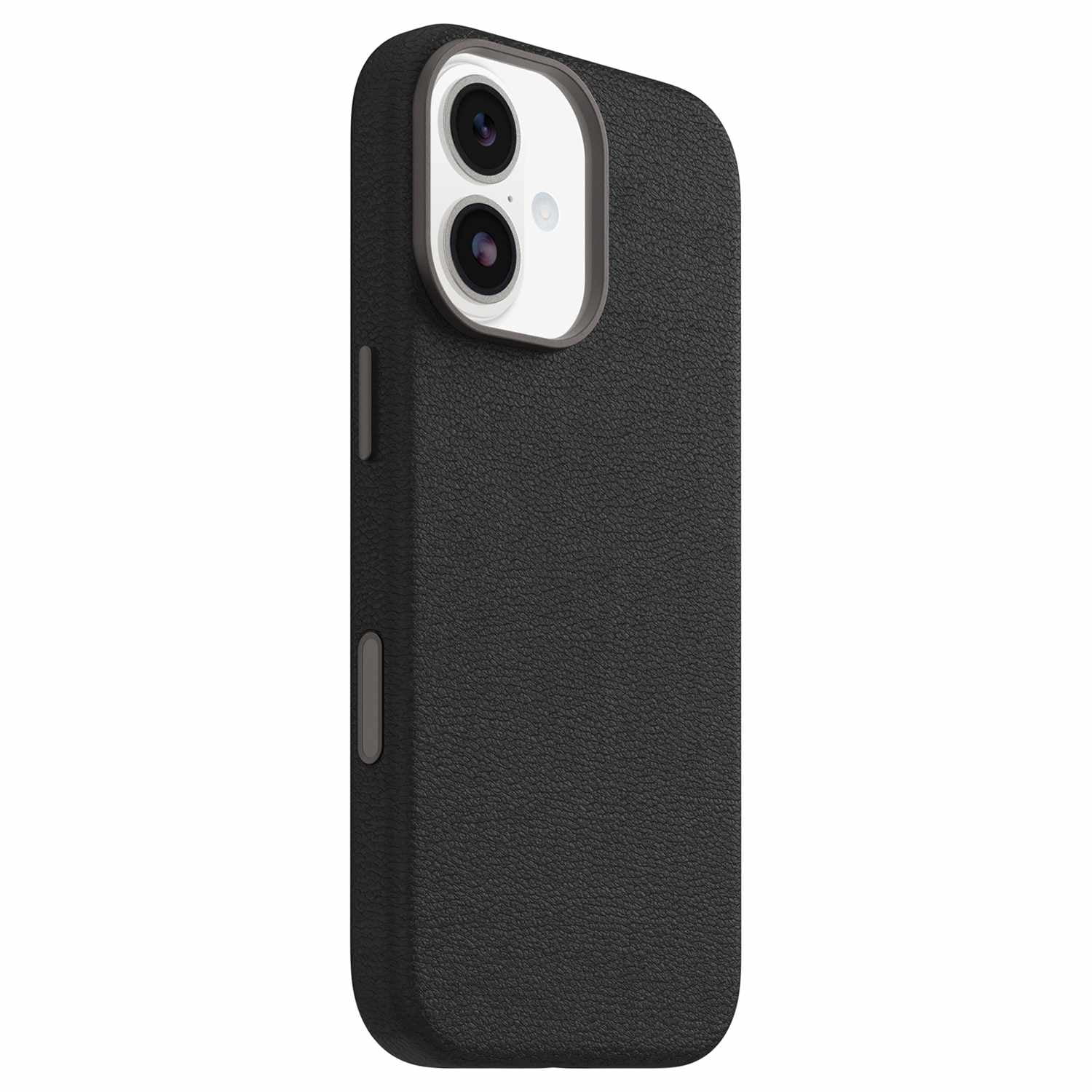 OtterBox Étui Symmetry Cactus Leather MagSafe avec Contrôle de la Caméra Noir Ash (Noir) pour iPhone Air