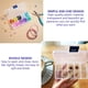 thumbnail image 4 of Joyero de plástico ajustable, rejillas extraíbles con compartimento, caja de almacenamiento de 3 piezas con compartimentos ajustables, para cuentas, pendientes, herramientas, anzuelo de, 4 of 5