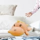 thumbnail image 4 of Precioso dinosaurio de dibujos animados de peluche, almohada de abrazo, juguete de peluche para dormitorio y sala de estar. Rosa 80cm, 4 of 7