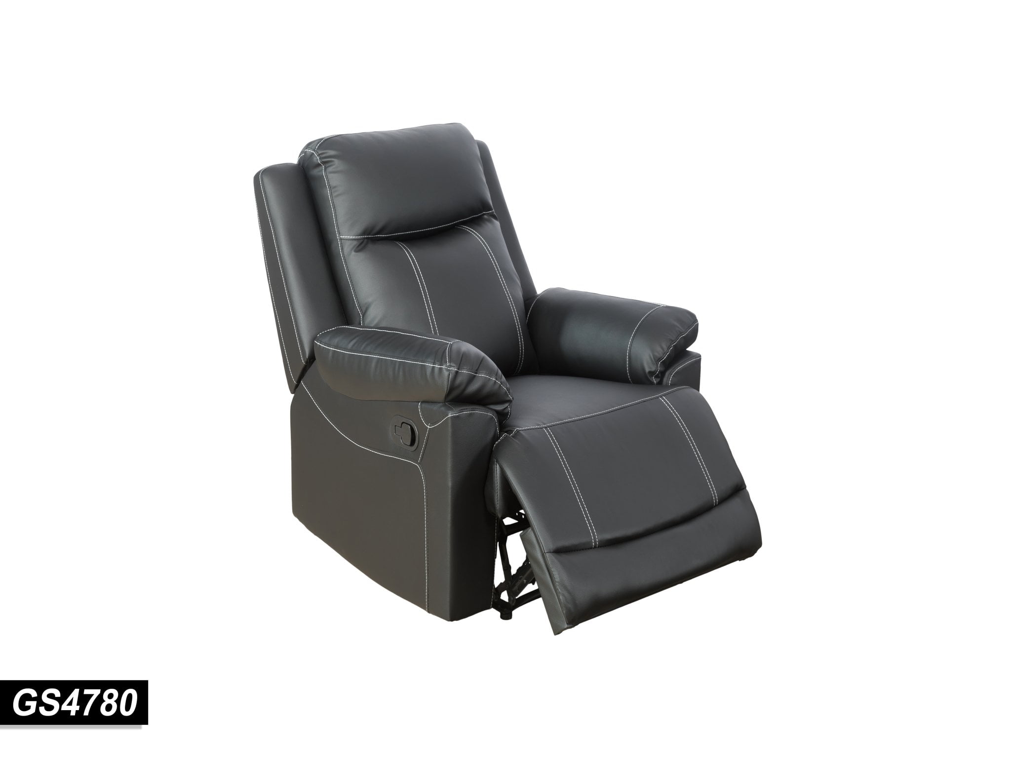 Kai 38'' Wide Manual Standard Recliner Chair,Black
