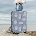 thumbnail image 3 of Lsque Cute Fat Cat Printed Luggage Cover, Travel Luggage Protector,Scratch and Dirt Resistant, Fits 18-32 Inch Luggage -, 3 of 9