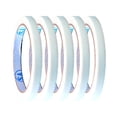 thumbnail image 1 of Abbracc Wide Masking Tape Labeling Supplies Writable Rolls Paper General Purpose Masking White 5PCS 15mm, 1 of 9