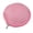 Pink, variant on High Hardness Round Zipper Earphone Coin Purse Storage Bag Case Organizer Pouch