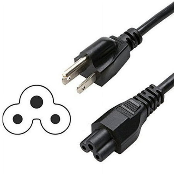 HQRP AC Power Cord for LG 55LN5200 55LN5100 55LA7400 55LA6950 55LA6900 55LA6205 HDTV TV LCD LED Plasma DLP Mains Cable