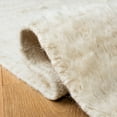 thumbnail image 5 of SAFAVIEH Casablanca Albert Solid Wool Area Rug, Ivory, 8' x 10', 5 of 7