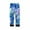 Blue, variant on Jgppe Girls Winter Fall Warm Pant Thick Leggings Fleece Lined Printed Basic Full Length Pants Child Pants Multicolor