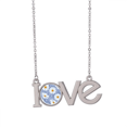 thumbnail image 1 of Calliopsis Blanc Fleur Amour Collier Pendentif Bijoux, 1 of 3