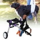 thumbnail image 2 of Silla de ruedas para mascotas de aleación de aluminio de color morado con doble rueda, para perros discapacitados, con asistencia para caminar y rehabilitación de patas traseras, para perros y gatos., 2 of 14