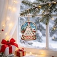 thumbnail image 6 of Trovenix Mahjong Ornament Christmas Wooden Themed Hanging Ornament Festive Holiday Tree Decoration For Xmas Home Party Decor Keepsake Gift, 6 of 6