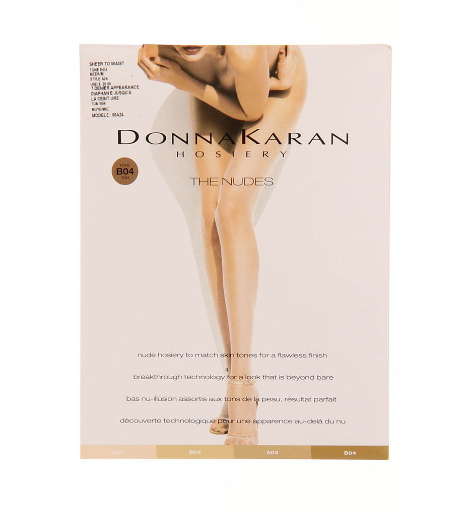 Donna Karan Hosiery Womens The Nudes Sheer To Waist Pantyhose Style-A24