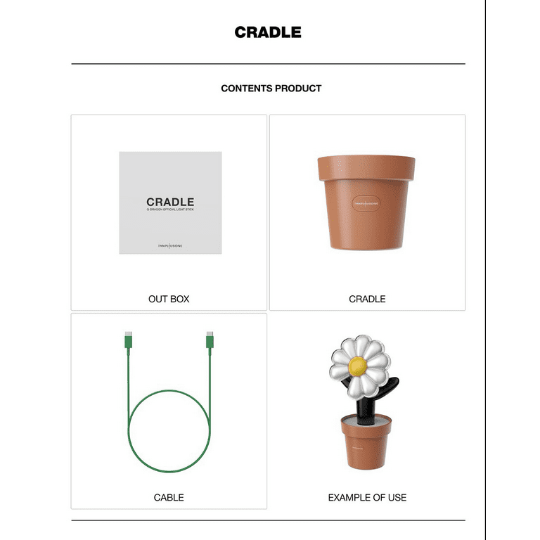 KFSOQE G-DRAGON Light Stick Selection LightStick/CRADLE/Key