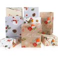thumbnail image 7 of HOWAF 8 Sheets Christmas Wrapping Paper Sheets Robin Gifts Xmas Wrapping Paper for Birthday Winter Festival, Recyclable Christmas Art Craft Papers, DIY Xmas Robin Gift Wrap Supplies, 27.6x19.7 inch, 7 of 7