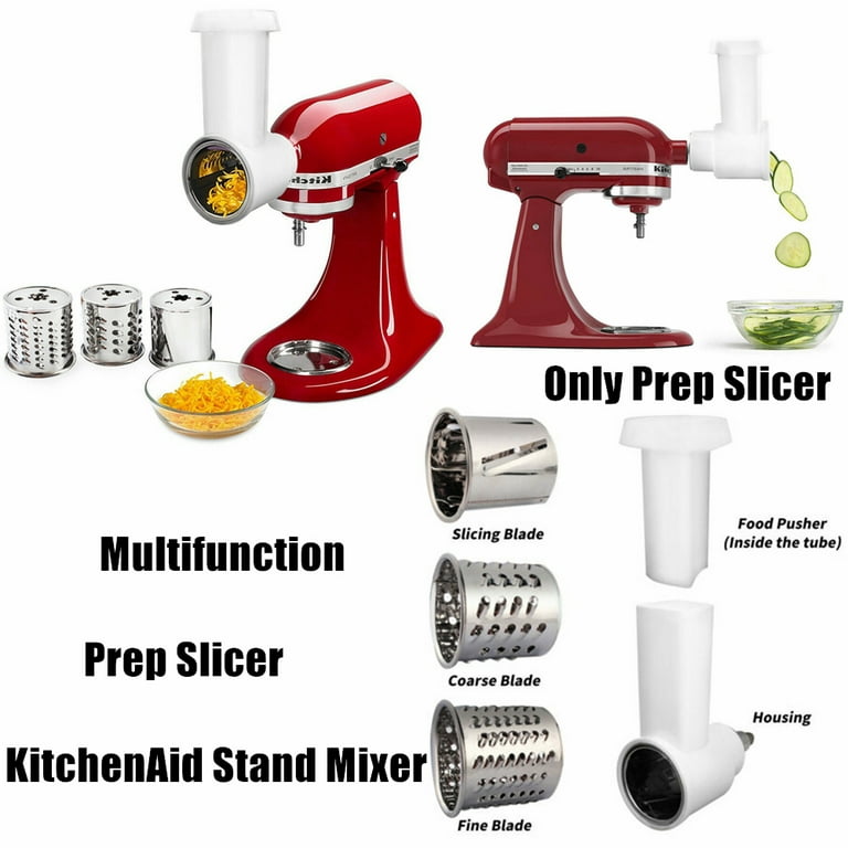 Meat Grinder & Slicer Shredder Attachments for KitchenAid Stand