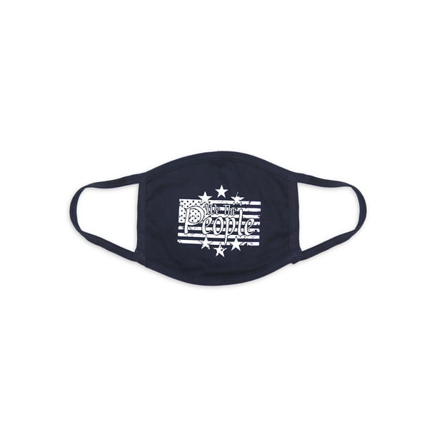 Download Masks Of Honor We The People 100 Cotton Face Mask Walmart Com Walmart Com PSD Mockup Templates