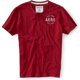thumbnail image 1 of Aeropostale - Camiseta gráfica para hombre con cuello en V Est 1987, roja, pequeña, 1 of 1