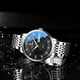thumbnail image 3 of Reloj luminoso impermeable para hombre blanco, 3 of 9