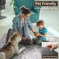 thumbnail image 4 of Sorbus 5x7 Area Rug, Machine Washable, Non-Slip, Vintage Rug - Low Pile Non-Shedding Indoor Area Rugs - Soft Indoor Carpet Throw Rugs with Rubber Backing, 4 of 11