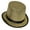 Gold black ribbon on-Adult version, variant on Glitter Top Hat Wide Brim Fedora Hat Parade Carnivals Holiday Top Hat Short Brim Magician Costume for Outdoor Gatherings