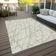thumbnail image 6 of Addison Rugs Chantille Indoor/Outdoor Transitional Abstract Ivory Washable Rectangle Rug, 3' x 5', 6 of 6