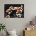 thumbnail image 3 of Conor Notorious Mcgregor VS Nate Diaz Boxing Picture Print Canvas Poster Wall Paint Art Posters Decor Modern Home Artworks Gift 16x24inch(40x60cm), 3 of 6