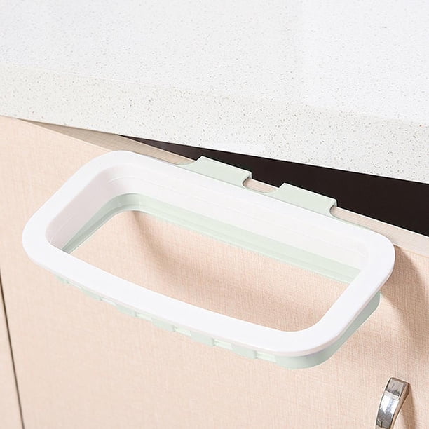 Colgando Armario Puerta Basura Toallero Almacenamiento Cocina Bolsa de basura Titular Sywqhk Libre de BPA