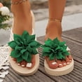 thumbnail image 2 of Shadoumai Women's Arch Support Flip Flops Recovery for Plantar Fasciitis Orthopedic Thong Sandals for Summer Beach, 2 of 7
