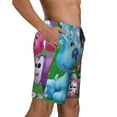 thumbnail image 3 of Blue'S Clues Mens Swim Trunks Quick Dry Board Shorts with Mesh Lining, Hawaii Beach Shorts Swimwear Bathing Suits, 3 of 8