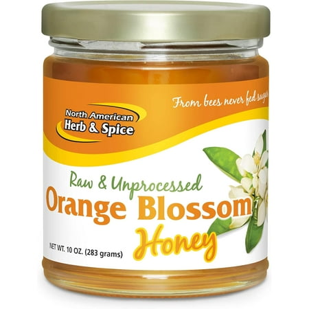 North American Herb & Spice Orange Blossom Honey - 10 oz.
