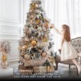 thumbnail image 4 of Cateissary Christmas Tree Home Office Shop Patrón de copo de nieve Piso Kits de decoración para fiestas, 4 of 6