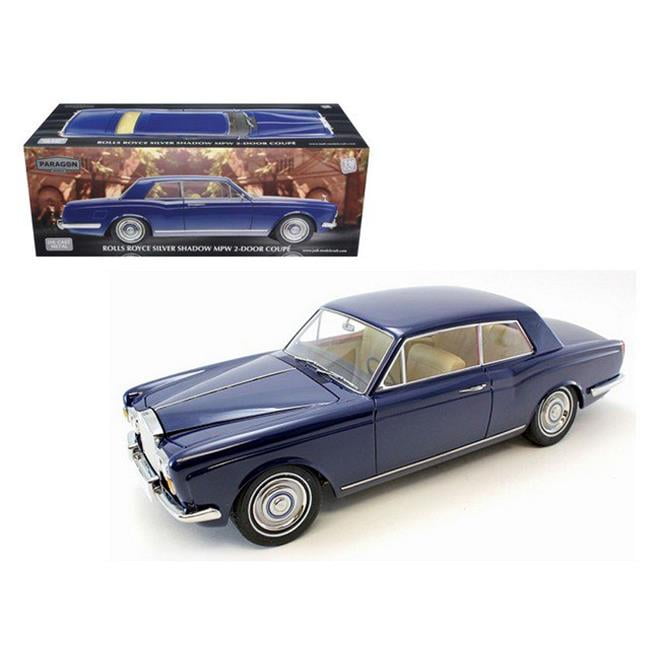 Paragon PA98203 1968 Rolls Royce Silver Shadow Oxford Blue from Movie