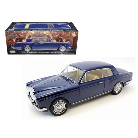 1968 Rolls Royce Silver Shadow Oxford Blue from Movie Thomas Crown Affairs Limited to 3500 Piece 1-18 Diecast Model