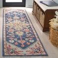 thumbnail image 2 of SAFAVIEH Metro Danica Medallion Runner Rug, Navy/Beige, 2'3" x 8', 2 of 7